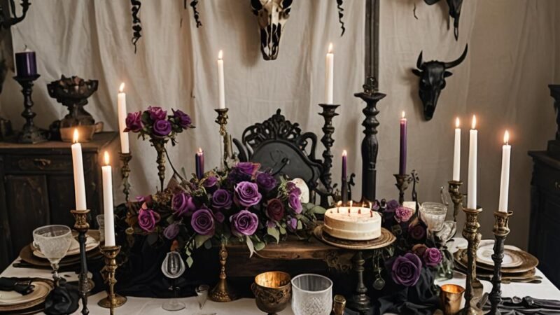 12 Must-Haves for an Ultimate Western Gothic Birthday Party